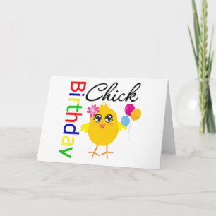 Birthday Chick Kaart
