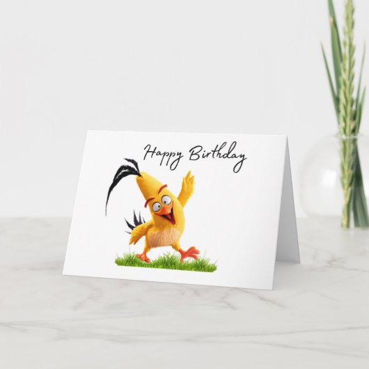 Birthday Chick Kaart (Voorkant)