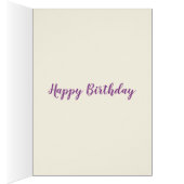 Birthday Chicken Colorful Boerderij Hen Illustrati (Binnen (Rechts))