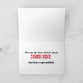 Birthday Chicken Jokes met Hen-fotokaart Kaart (Binnen)