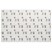 Birthday Chihuahua Fabric Stof (Fat Quarter)