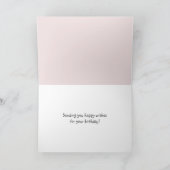 Birthday-Chinese Crested Hairless Dog Kaart (Binnen)