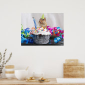 Birthday chipmunk poster (Keuken)