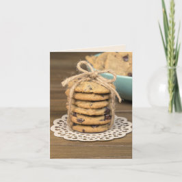 Birthday Chocolate Chip Cookies Kaart