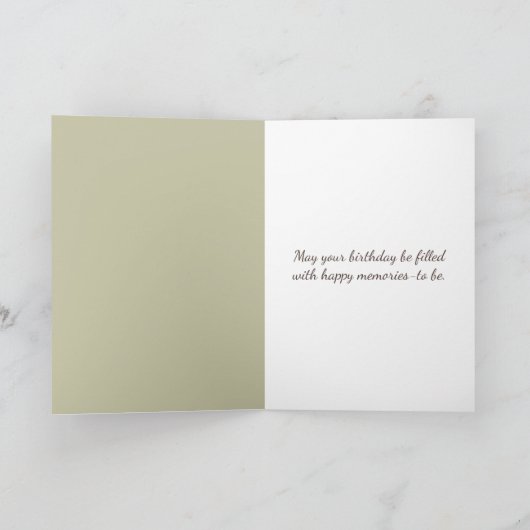 Birthday Chocolate Cocker Spaniel Kaart (Binnen)