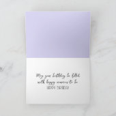 Birthday Chocolate Cocker Spaniel Kaart (Binnen)