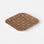 Birthday Chocolate Snoep Bar Papieren Bordje (Gebogen)