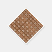 Birthday Chocolate Snoep Bar Servet (Hoek)
