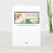 Birthday Chrysanthemum Autumn Fine Art Kaart (Achterkant)