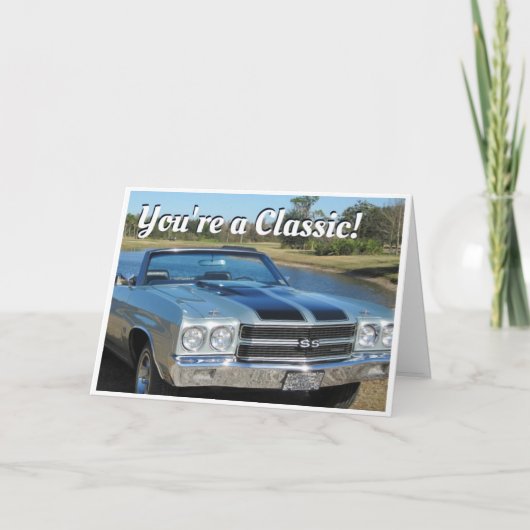 Birthday - Classic Kaart (Voorkant)