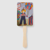 Birthday Clown Handwaaier (Achterkant)