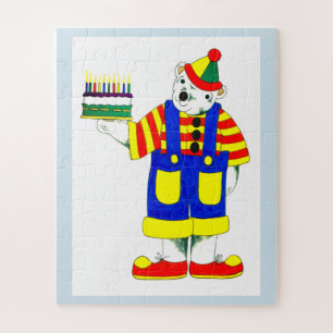 Birthday clown legpuzzel
