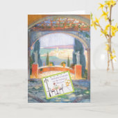 BIRTHDAY COCKTAILS OP DE TERRATIE VAN VILLA   KAART (Gele Bloem)