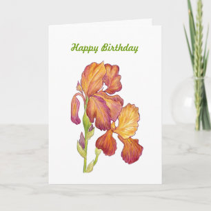 Birthday Contentement en Joy Kaart