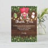 Birthday Cookie Decorting Party Hartelijk dank Bedankkaart (Staand voorkant)