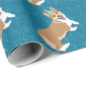 Birthday Corgi Cadeaupapier (Rol Hoek)