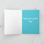 Birthday Corgi Card Kaart (Binnen)