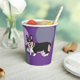 Birthday Corgi Papieren Bekers