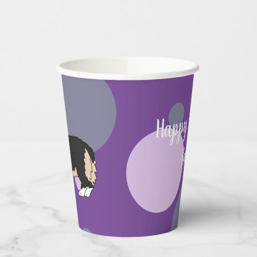 Birthday Corgi Papieren Bekers (Links)