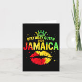 Birthday Crew Jamaica Trip 2025 Lips Bday Party Wo Kaart (Voorkant)