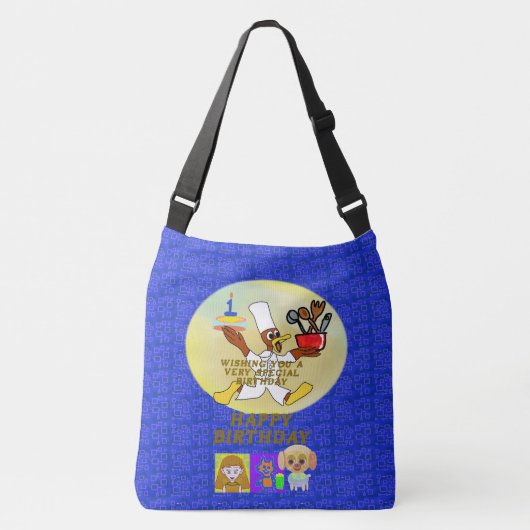 Birthday Crossbody Tas (Voorkant)