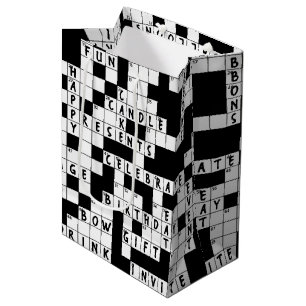 Birthday Crossword Puzzle Medium Cadeauzakje