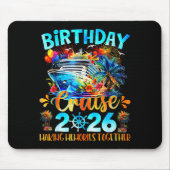 Birthday Cruise 2026 Making Memories Together Fami Muismat (Voorkant)