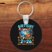 Birthday Cruise 2026 Making Memories Together Fami Sleutelhanger (Voorkant)