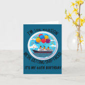 Birthday Cruise Funny Group D Kaart (Gele Bloem)