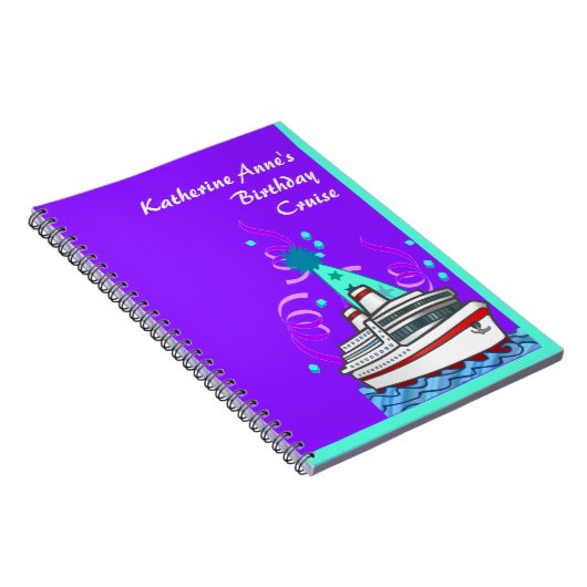 Birthday Cruise Journal Notitieboek (Rechterzijde)