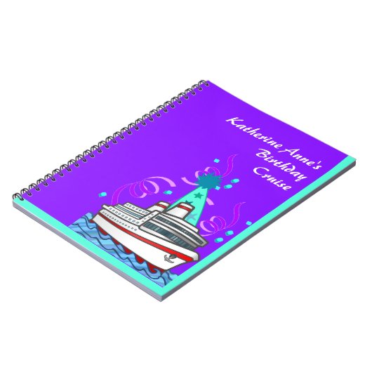 Birthday Cruise Journal Notitieboek (Linkerzijde)