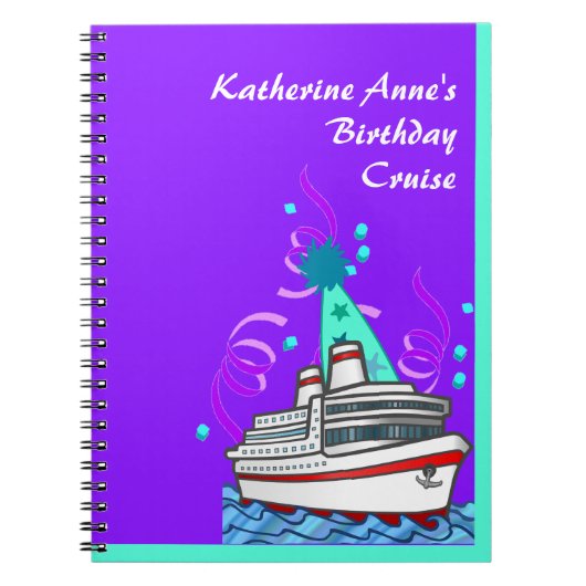Birthday Cruise Journal Notitieboek (Voorkant)