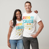 Birthday Cruise Squad Cruising Vacation Mannen T-shirt (Unisex)