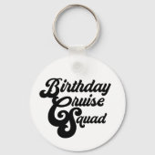 Birthday Cruise Squad Sleutelhanger (Voorkant)
