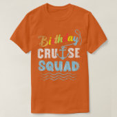 Birthday Cruise Squad T-shirt (Design voorkant)