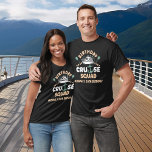 Birthday Cruise Squad T-shirt<br><div class="desc">Dit ontwerp kan op het gebied worden gepersonaliseerd dat door de foto en/of tekst te veranderen wordt verstrekt. Of het kan worden aangepast door te klikken deze Sjabloon personaliseert en dan de klik te kiezen om verdere optie aan te passen en de kleur van de achtergrond te schrappen of te...</div>
