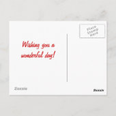 Birthday Cupcake Briefkaart (Achterkant)