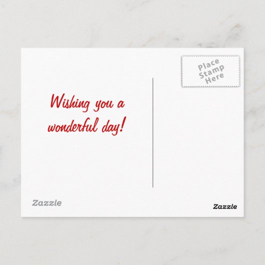 Birthday Cupcake Briefkaart (Achterkant)