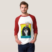 Birthday Cupcake - Cavalier - Tri-Color T-shirt (Voorkant volledig)