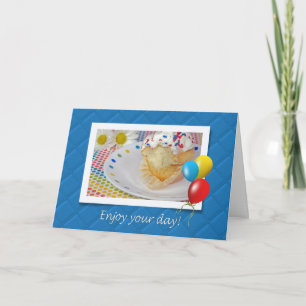 Birthday Cupcake Foto Kaart