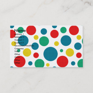 Birthday Cupcake - GoldenDoodle Visitekaartje