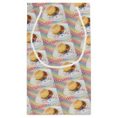 Birthday Cupcake Humor Klein Cadeauzakje (Achterkant)