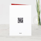 Birthday Cupcake In a Red Shoe Kaart (Achterkant)