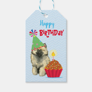 Birthday Cupcake KeesLabels Cadeaulabel