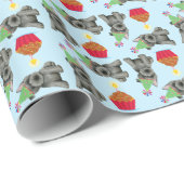 Birthday Cupcake Scottish Terrier Cadeaupapier (Rol Hoek)