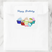 Birthday Cupcake Stickers (Tas)