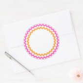 Birthday Cupcake Stickers jouw naam toevoegen (Envelop)