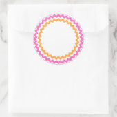 Birthday Cupcake Stickers jouw naam toevoegen (Tas)