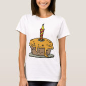 Birthday Cupcake T-Shirt (Voorkant)