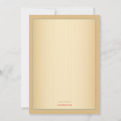 Birthday Cupcakes Invitation Kaart (Achterkant)